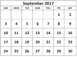 2017 Calendar September New Zealand Calendar And Images