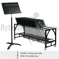 Get the guaranteed best price on music stands like the manhasset 48ca short music stand at musician's friend. Set Of 20 Manhasset Symphony 48 Music Stands With R S Trolley For 20 Manhasset Music Stands Free 10 Pen Holder Clips Music Stands Orchestra Furniture