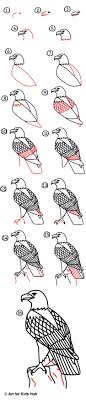 American bald eagle drawing tutorial for kids and beginners. Eagle Drawing For Kids Step By Step