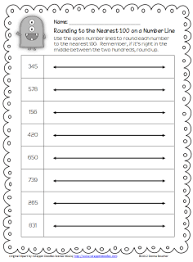 Math Coach S Corner Rounding On An Open Number Line Teaching Rounding Math Coach Math