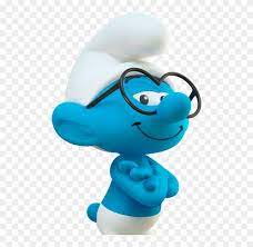 With a new blue falcon voiced by mark wahlberg and dynomutt voiced by ken jeong. Brainy Smurf Blue Colour Cartoon Characters Free Transparent Png Clipart Images Download