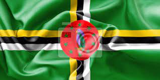 Information from its description page there is shown below. Dominica Flagge Fototapete Fototapeten Tour Tourismus Dominica Fahnrich Myloview De