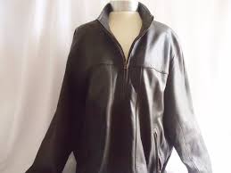 Mens M S Collezione Luxury Leather Dark Brown Bomber Jacket Coat Brown Bomber Jacket Jackets Bomber Coat