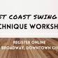 West Coast Swing Fix Technique Workshop event image