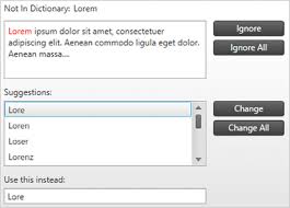 Spell Checker Component Wpf Ultimate Ui