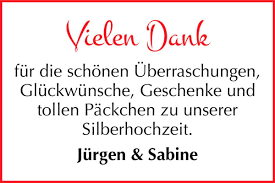 Vielen Dank Fur Die Gluckwunsche
