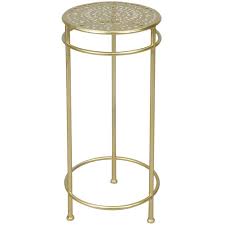Zara Metal Plant Stand Medium 24 Gold Metal Plant Stand Plant Stand At Home Store