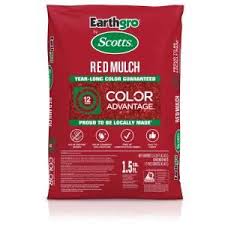 Earthgro 1 5 Cu Ft Red Mulch 88459180 The Home Depot In 2020 Mulch Concrete Pavers Mexican Beach Pebbles