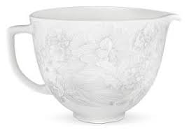 Not available for pickup and same day delivery. Whispering Floral 5 Quart Whispering Floral Ceramic Bowl Ksm2cb5pwf Kitchenaid