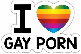 I Love Gay Porn Sex LGBT Lesbian Funny Car Bumper Vinyl Sticker Decal 5X4  | eBay