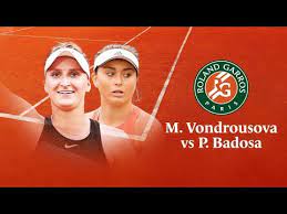 Vondrousova will face either spain's paula badosa or nadia podoroska of argentina in the last eight in tokyo. Vondrousova Vs Badosa Round 4 Highlights I Roland Garros 2021 Ps4 Game Ao Tennis Youtube