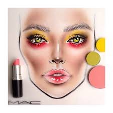Face Chart In 2019 Makeup Face Charts Makeup Charts
