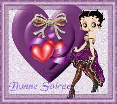 betty Boop "bonne soirée à tous"