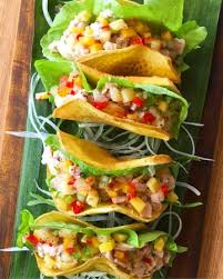 Rub the seasoning all over the fish. Breadfruit Tacos With Coconut Fish And Tropical Salsa Picture Of Nourish Cafe Upolu Tripadvisor