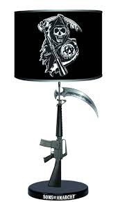 Sons Of Anarchy Table Lamp Sons Of Anarchy Anarchy Sons Of Anarchy Tattoos