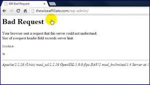  How To Fix The 400 Bad Request Error In Chrome Firefox Ie Bad Request Request Fix It