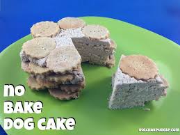 Why limit your dog celebrations to just birthdays? No Bake Dog Cake Recipe Kol S Notes