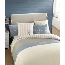 parure de lit 240 x 260 cm en coton blanche maisons du monde parure de lit tete de lit en rotin lit maison du monde