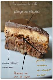 Entremets Double Caramel Recette Chiboust Brownie Noix Mousse Au Chocolat Facile