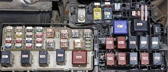 Car fusebox and electrical wiring diagram. Fuse Box Toyota Camry 2001 2006