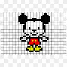 Disney the little mermaid cutie ariel perler bead pattern. Png File Pixel Art Princesse Disney Clipart 2417972 Pikpng