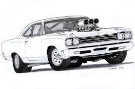 1969 Plymouth Roadrunner Drawing By Vertualissimo On Deviantart Car Drawings Plymouth Roadrunner Cool Car Drawings