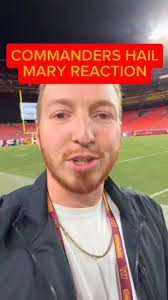 Reaction from Commanders fans to Hail Mary win