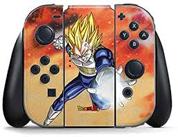 Play dragon ball z games at y8.com. Amazon Com Skinit Decal Gaming Skin Compatible With Nintendo Switch Joy Con Controller Officially Licensed Dragon Ball Z Dragon Ball Z Vegeta Design Video Games