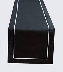 Maybe you would like to learn more about one of these? Ahs Long Black Table Runner 40 X 200cm Linen Effect Coffee Table Decor Ideas Black 40 X 200cm Buy Online In Grenada At Grenada Desertcart Com Productid 97020196