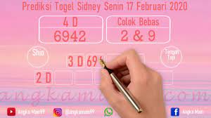 Prediksi Togel Sidney Senin 17 Februari 2020 Angka Main Kalender Togel Bocoran Sdy Youtube