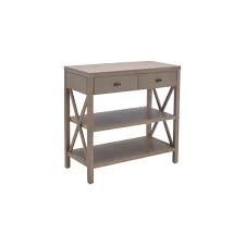 Owings Console Table With 2 Shelves And Drawers Rustic Threshold Rustic Console Tables Dream Furniture Rustic Consoles