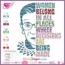 Download Lllá…ruth Bader Ginsburg Svg Layer Design Svg Cricut Silhouette