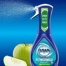 Dawn Platinum Powerwash Dish Spray Dishwashing Dish Soap Apple Scent 16oz Sugar Scrub Diy Cleaning Spray