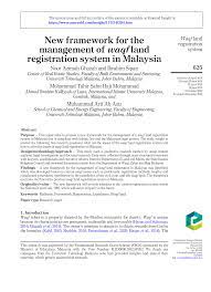 5 current issues in malaysia. Https Www Emerald Com Insight Content Doi 10 1108 Imefm 04 2019 0172 Full Pdf Title New Framework For The Management Of Waqf Land Registration System In Malaysia