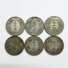 44224】古銭 五十銭 50銭 明治38年 明治三十八年 6