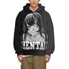 Anime Hooded Sweatshirt Japanske Hoodie Hentai Hoodie Pullover Hoodie
