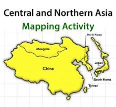 Central And Northern Asia Mapping Activity Map Activities Social Studies Classroom Teaching Geography