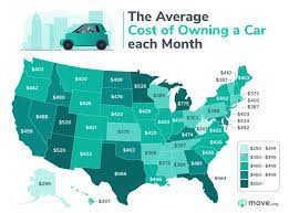 The average yearly car insurance cost in northwest territories is around $875. The Average Cost Of Owning A Car In The Us Move Org