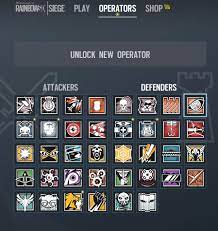 Since its release in 2015, the game has radically expanded, adding extra maps, new operators, weapons, and … Suggestion Add Indicator On Operator Icon For New Items Unlocked Rainbow6