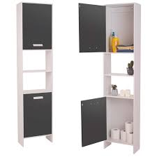 Découvrez nos meubles pour salle de bain, des colonnes pour salle de bain moderne | baity.tn, prix pas cher. Colonne Salle De Bain Pas Cher Blanche Et Grise Id Market