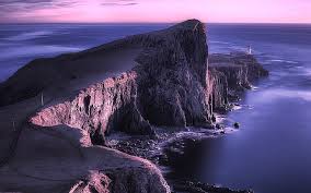 It is no longer manned. Hd Wallpaper Neist Point Lighthouse Isle Of Skye Scotland Natur Water Beauty In Nature Wallpaper Flare