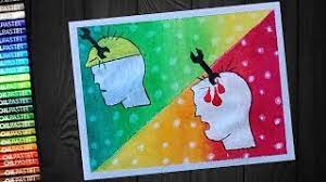 Shop for safety helmet wall art from the world's greatest living artists. Safety Poster Wear Helmets Drawing With Oil Pastels Step By Step Youtube