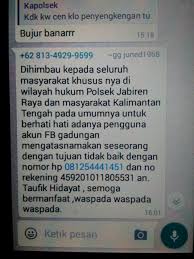 Berkembangnya aplikasi nomor hp virtual sangat membantu anda saat membutuhkan nomor hp sebagai alat verifikasi untuk membuat akun media sosial ataupun akun chatting. Kapolsek Jabiren Imbau Warga Waspadai Kejahatan Melalui Medsos