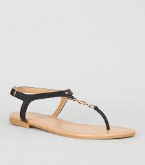 Shop new look men's sandals with price comparison across 350+ stores in one place. Wide Fit Black Faux Snake Metal Chain Sandals New Look