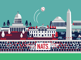 Check Out This Behance Project Washington Nationals Https Www Behance Net Gallery 50593033 Washington Nat Washinton Dc Washington Nationals Local Artists