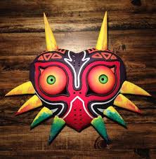 Legend Of Zelda Majora S Mask 3d Printed Wearable Replica Prints Majoras Mask Legend Of Zelda