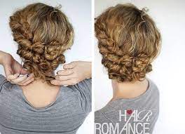 Easy Travel Hairstyles How To Twist And Pin Updo Her Packing List Hair Styles Travel Hairstyles Diy Hairstyles