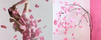 Post It Note Art Photography There Is So Much You Can Do With Post It Notes Aside From Being The Perfect Size To Write Notes Art Pink Art Art Photography
