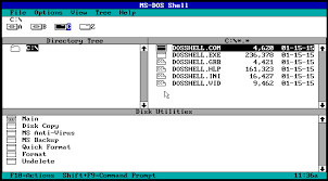Image result for Computers Software File Management File Managers DOS