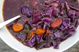Kathy S Cabbage Potato Root Vegetable And Sausage Soup Jesse Costa Wbur Kale Recipes Recipes Cabbage